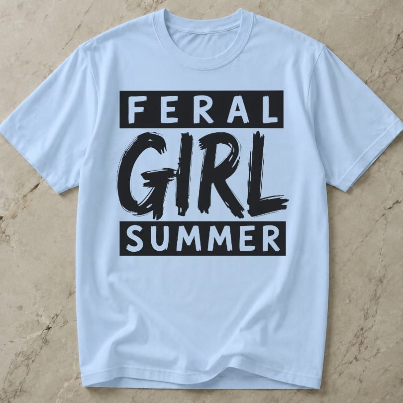 Feral Girl Summer T-shirt