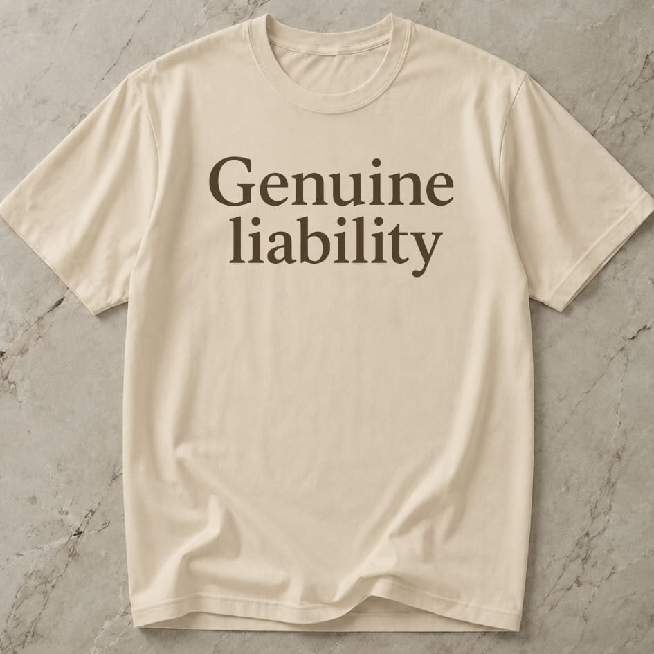 Genuine Liability Tee