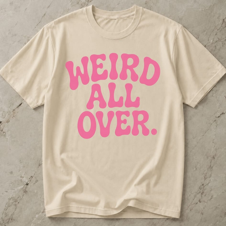 Weird All Over T-shirt