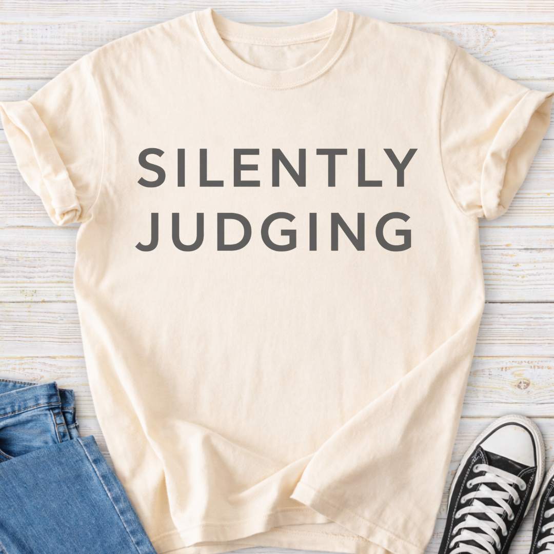 Silently Judging Premium T-shirt
