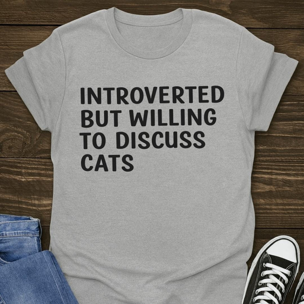 Introverted Cat T-shirt