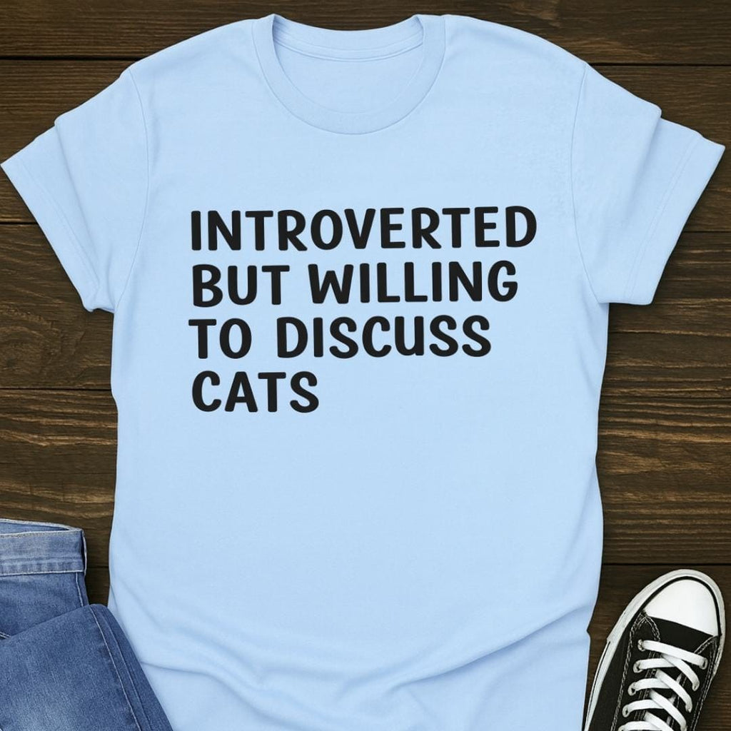 Introverted Cat T-shirt