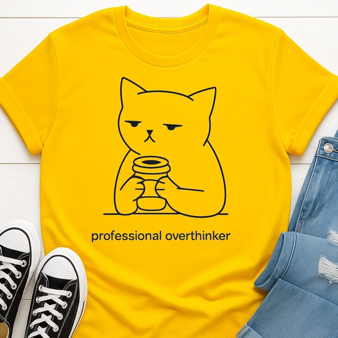 Professional Overthinker Minimal Tee