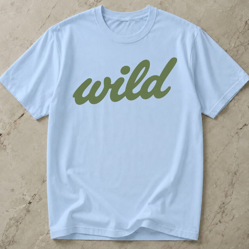 Wild Green Design T-shirt