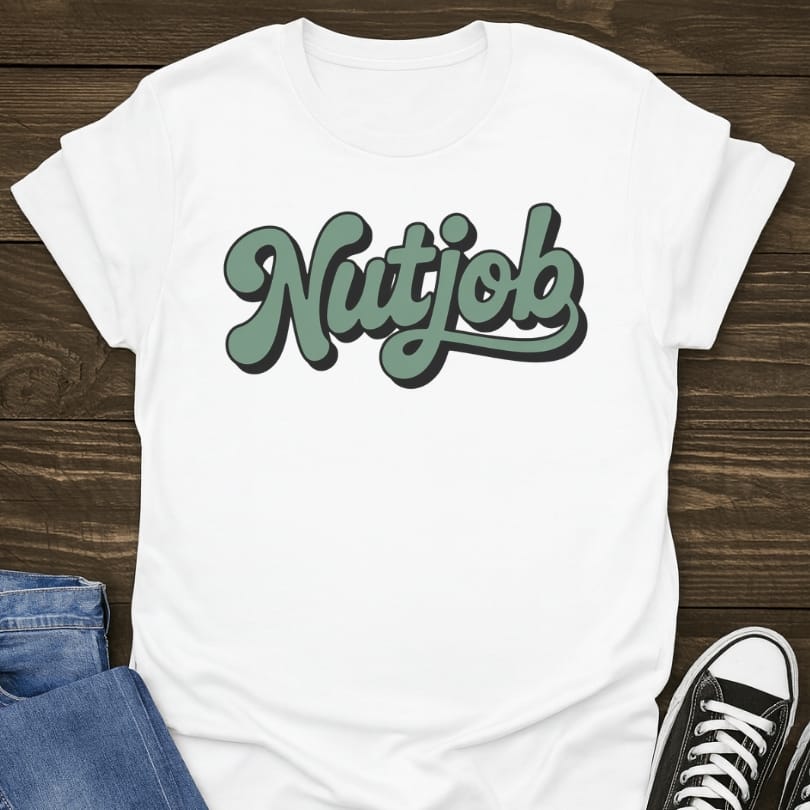 Nutjob Green Design Tee