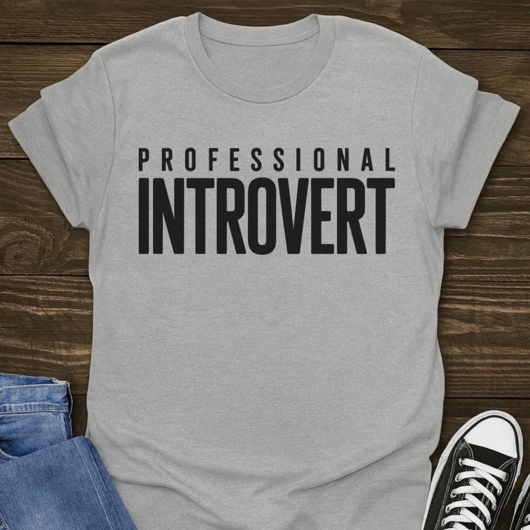 Professional Introvert T-shirt