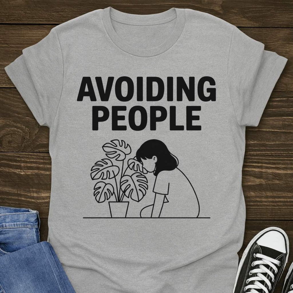 Avoiding People T-shirt
