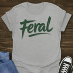 Feral Green Design T-shirt