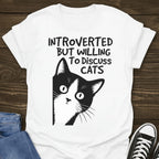 Introverted Cat T-shirt