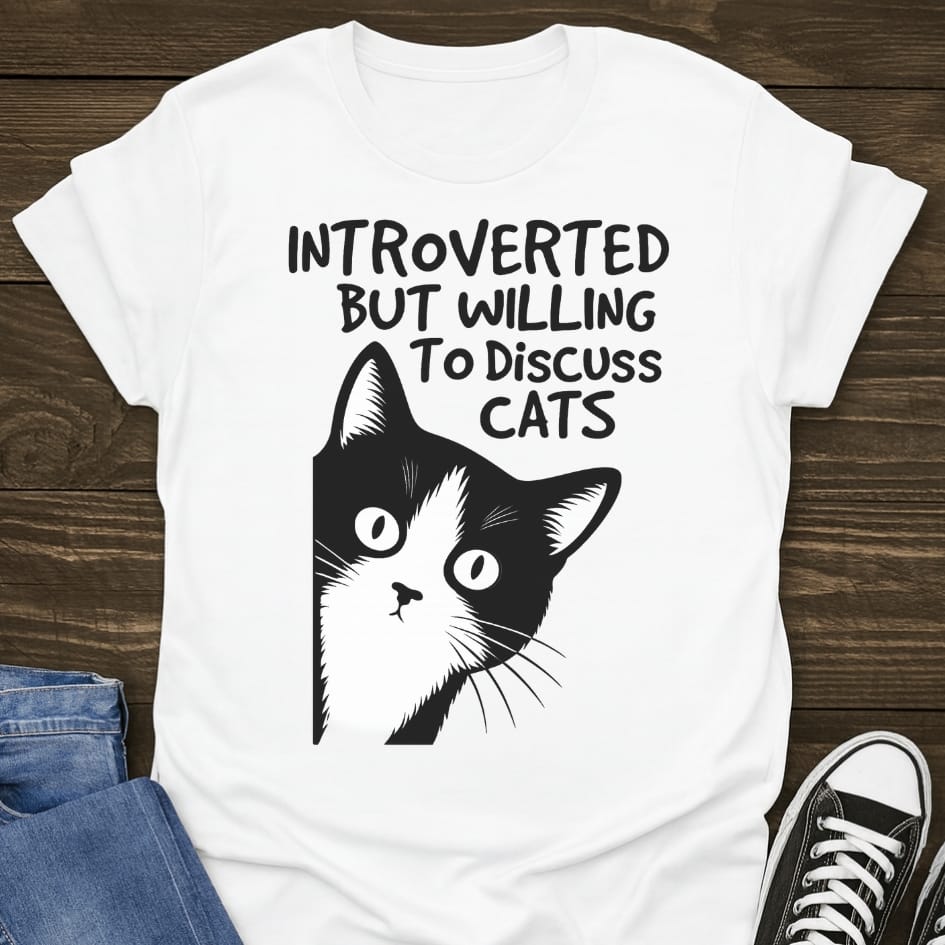 Introverted Cat T-shirt