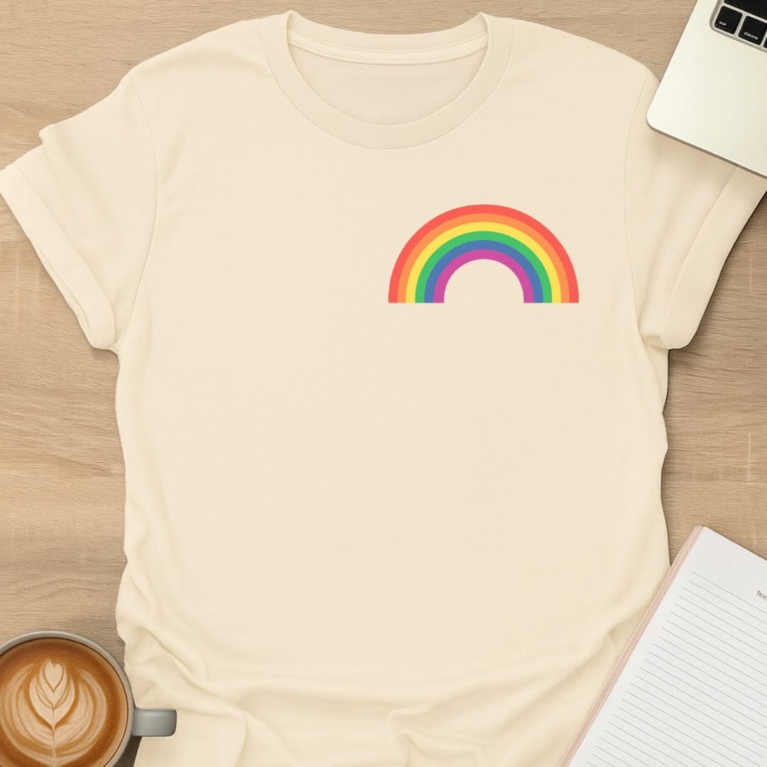 Rainbow Positivity Tee