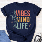 Positive Vibes Premium Comfort Tee