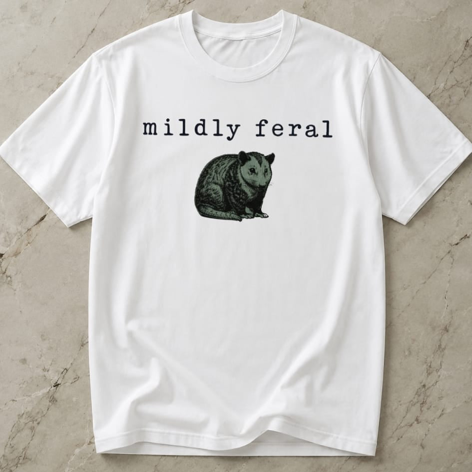 Mildly Feral Tee
