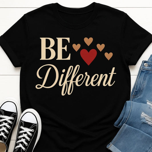 Be Different Heart Tee