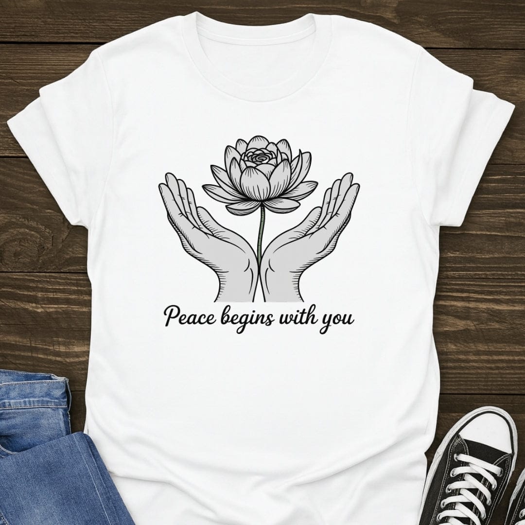 Peace Begins With You Tee