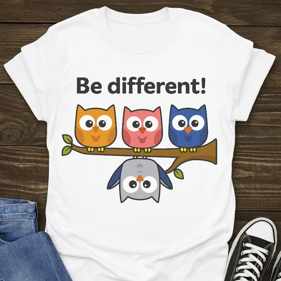 Be Different Owl Tee