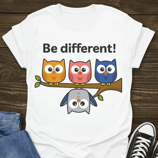 Be Different Owl Tee