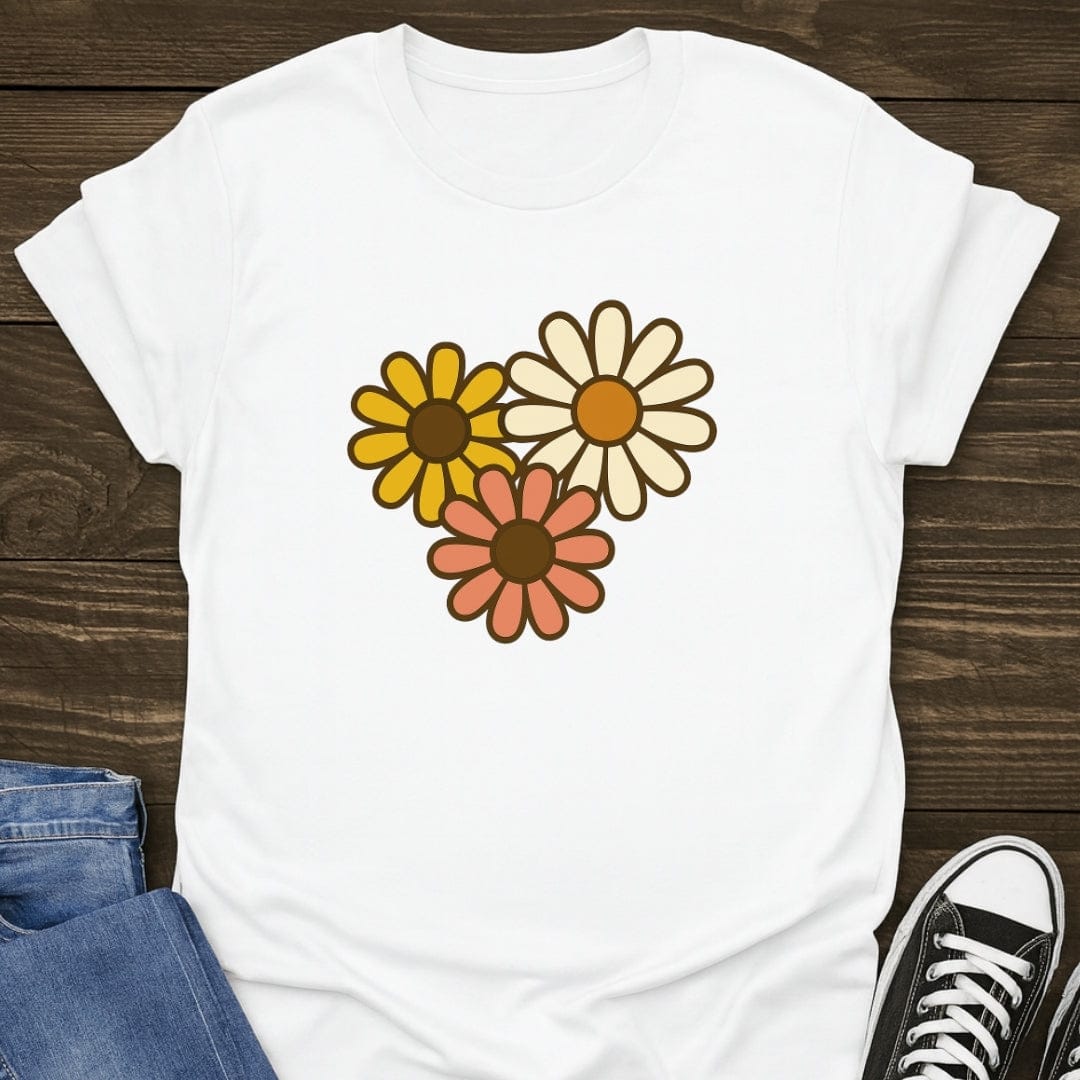 Three Flowers Tee